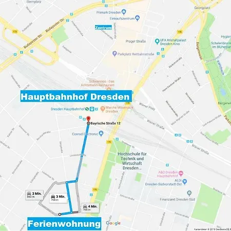 Schlummi Gemuetliche Zentrale & Saubere Appartement Dresden