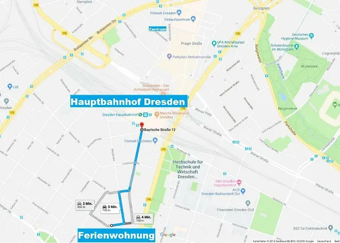 Schlummi Gemütliche Zentrale&saubere Apartment Dresden